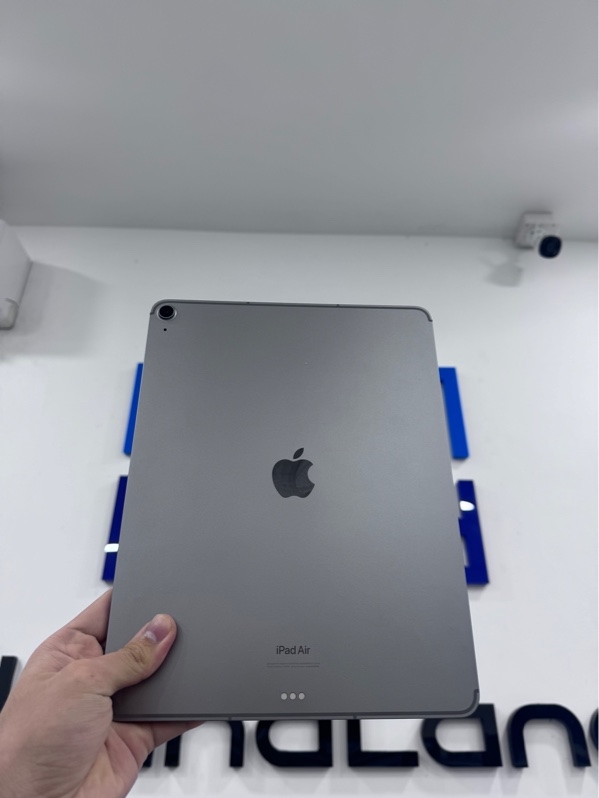 iPad Air 6 - ZA/A - chip M2 - 13 inch - 128Gb - iOS 18.5 - bản wifi - Màu xám - Pin 100% chu kỳ sạc 115 - Ngoại hình 97,5% - Body
