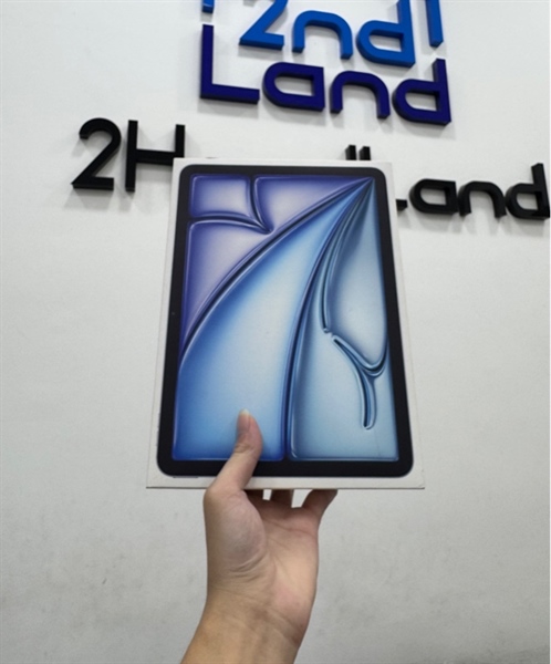 iPad Air 7 11inch (M3) - Bản Wifi - ZA/A - 128GB - IOS 26.1 - Pin 100% ( chu kỳ sạc 4) - Màu xanh - Ngoại hình 98% - Còn bảo hành hãng đến 11/2026 - Fullbox 4