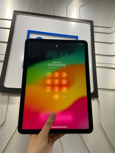 iPad Air Gen 5 - LL/A - 64GB - Bản Wifi - Pin 100% - Màu xanh - Ngoại hình: 98% - Body 2