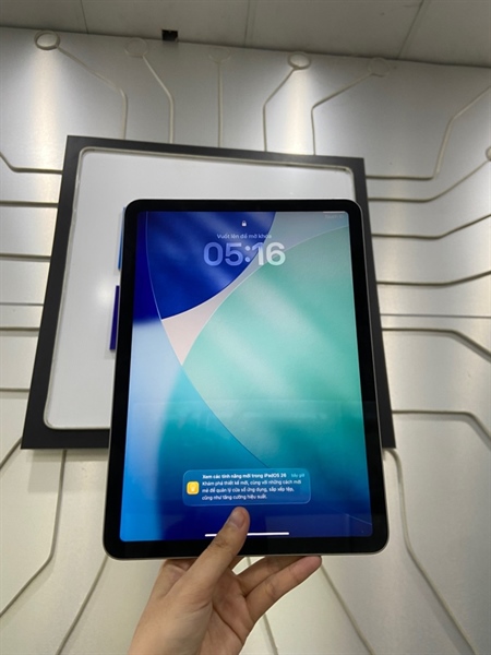 iPad Air Gen 6 M2 11 inch - ZA/A - 256GB - Pin 93% ( 178 ) - Màu xám - Ngoại hình: 98% - Kèm Box 3