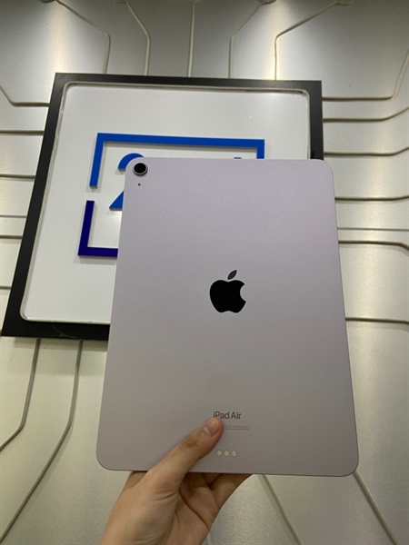 iPad Air M2 11 inch - ZA/A - 128GB - Bản Wifi - Pin 90% - Màu tím - Ngoại hình: 98% - Màn ám hồng nhẹ - Kèm Box