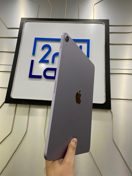 iPad Air M2 11 inch - ZA/A - 128GB - Bản Wifi - Pin 90% - Màu tím - Ngoại hình: 98% - Màn ám hồng nhẹ - Kèm Box 1