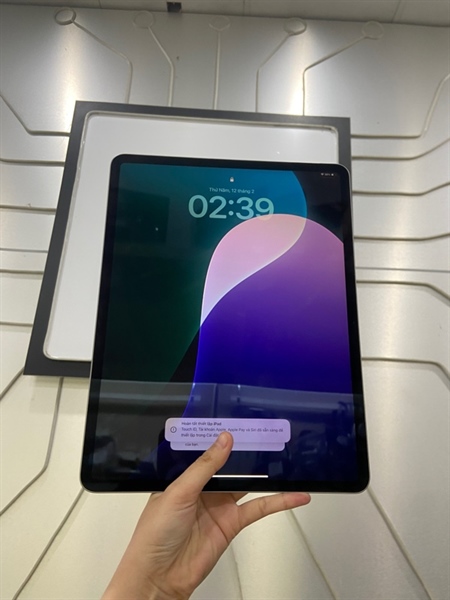 iPad Air M2 13 inch - ZA/A - 128GB - Bản Wifi - Pin 92 (Chu kì sạc 138) - Màu xám - Ngoại hình: 99% - Mã hàng trưng bày - FullBox 2