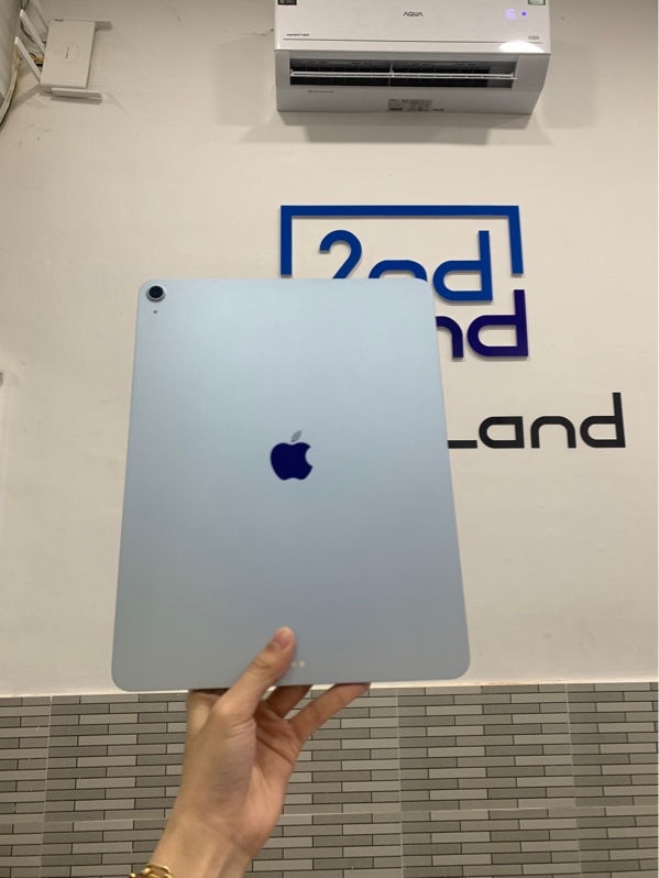 iPad Air M4 13 inch - ZA/A - 128GB - Wifi - Màu xanh - Pin 100% - Ngoại hình: 98% - Box