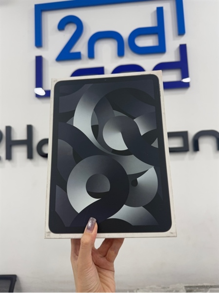 iPad Air thế hệ 5 - ZA/A - IOS 18.6 - Wifi - 64GB - Màu xám - Pin 95% - Ngoại hình 98% - Kèm Box , sạc