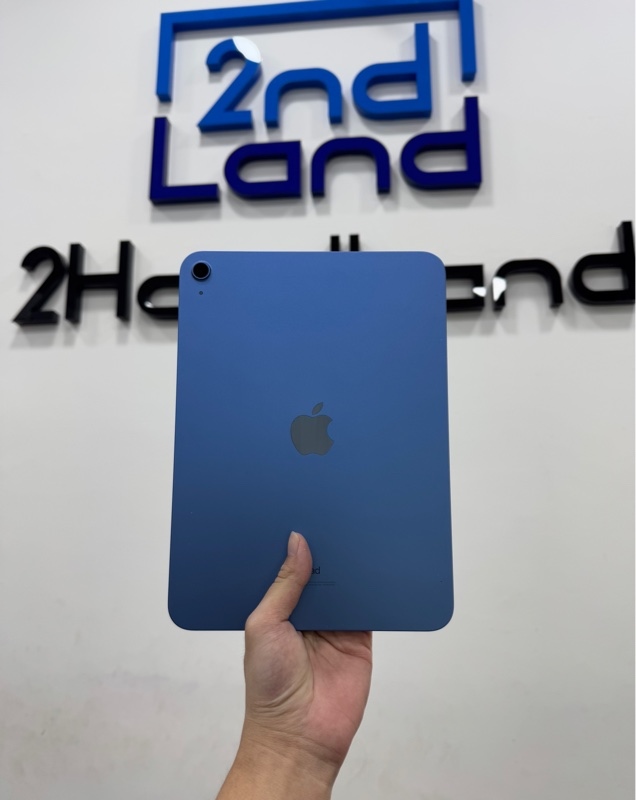 iPad Gen 10 10.9inch 2022 Wifi - ZA/A - 256GB - IOS 26.3 - Pin 94% - Màu xanh dương - Ngoại hình 97% - Cam sau bụi trong, màn bụi trong - Body