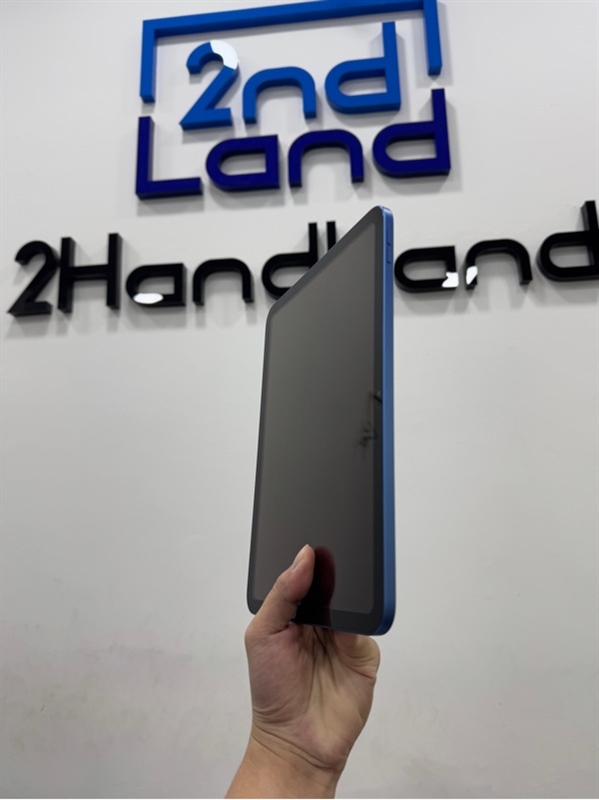 iPad Gen 10 10.9inch 2022 Wifi - ZA/A - 256GB - IOS 26.3 - Pin 94% - Màu xanh dương - Ngoại hình 97% - Cam sau bụi trong, màn bụi trong - Body