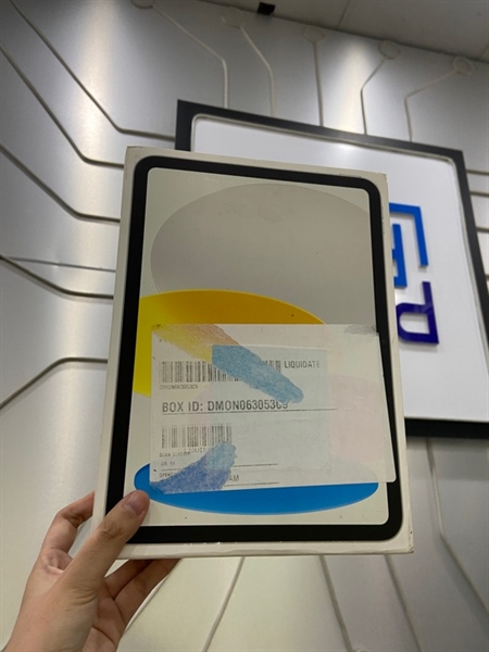 iPad Gen 10 - LL/A - 256GB - Bản wifi - Pin 87% - Màu bạc - Ngoại hình: 97.5% - Kèm Box 3