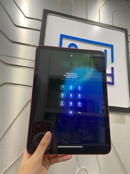 iPad Gen 10 - ZA/A - 64GB - Bản Wifi - IOS 18.2.1 - Pin 99% - Màu hồng - Ngoại hình: 98% - Body 2