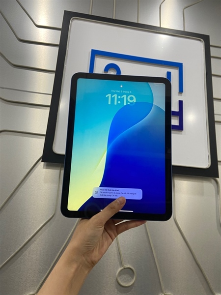 iPad Gen 10 - ZA/A - 64GB - Bản Wifi - Pin 100% - Màu xanh - Ngoại hình: 98% - Kèm Box 2