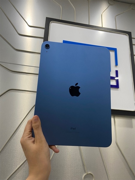 iPad Gen 10 - ZA/A - 64GB - Bản Wifi - Pin 100% ( sạc 20 lần ) - Màu xanh - Ngoại hình: 98% - Kèm Box