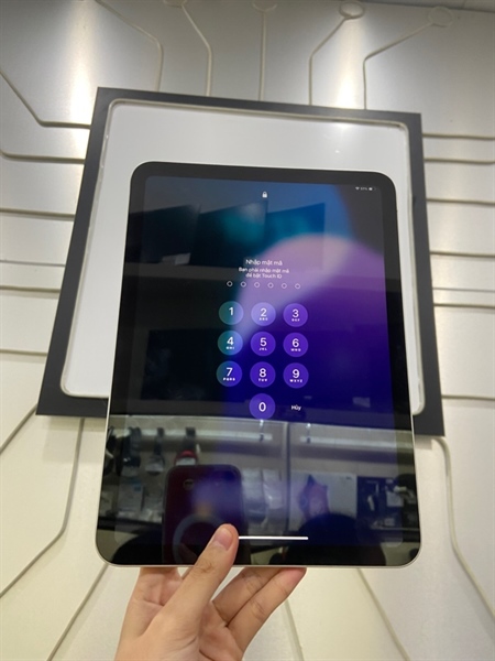 iPad Gen 10 - ZA/A - 64GB - Bản Wifi - Pin 86% - Chu kì sạc 287 lần - Màu xám - Ngoại hình: 98% - Body 2