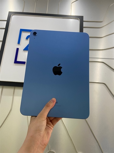 iPad Gen 10 - ZA/A - 64GB - Bản Wifi - Pin 93% - Màu xanh dương - Ngoại hình: 97% - Màn trầy, sườn cấn - Body