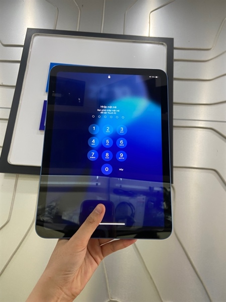 iPad Gen 10 - ZA/A - 64GB - Bản Wifi - Pin 93% - Màu xanh dương - Ngoại hình: 97% - Màn trầy, sườn cấn - Body 2