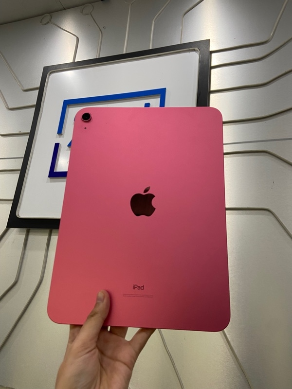 iPad Gen 10 - ZA/A - 64GB - Bản Wifi - Pin 97% - Màu hồng - Ngoại hình: 98% - Màn ép kính - Body