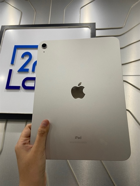 iPad Gen 10 - ZA/A - 64GB - IOS 18.3.2 - Bản Wifi - Pin 100% - Màu bạc - Ngoại hình: 98% - FullBox 1