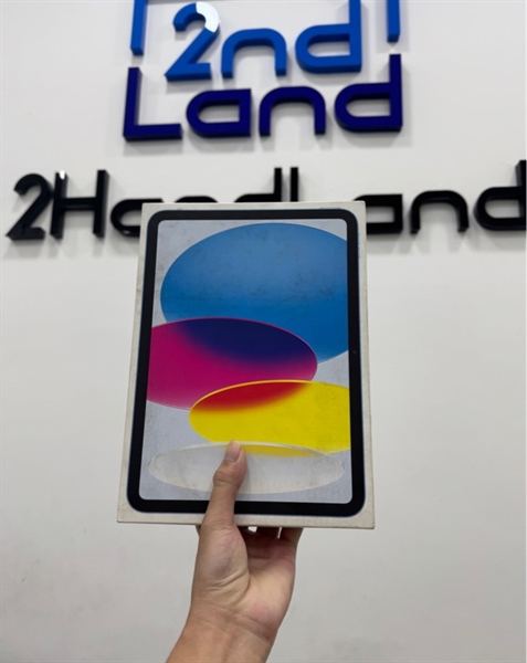 iPad Gen 10 - ZA/A - 64GB - IOS 26.0.1 - Bản wifi - Pin 91% - Màu xanh - Ngoại hình 98% - Fullbox 4