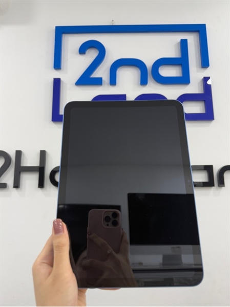 iPad Gen 10 - ZA/A - IOS 18.3 - Wifi - 64GB - Màu xanh - Pin 93% - Ngoại hình 98% - Màn ám hồng nhẹ , bụi trong , lỗi cổng sạc không đọc dữ liệu - Kèm sạc 2