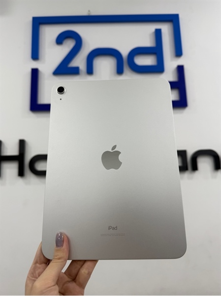 iPad Gen 10 - ZA/A - IOS 18.5 - Wifi - 64GB - Màu bạc - Pin 100% - Ngoại hình 98% - Còn BH DĐV đến 11/2025 - Kèm sạc