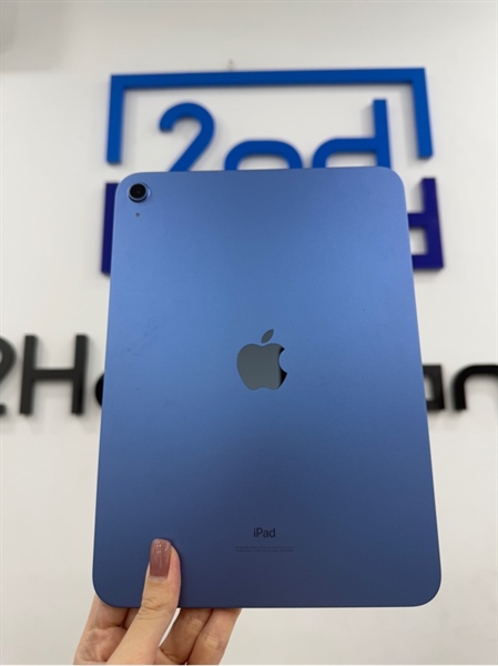 iPad gen 10 - ZA/A - IOS 18.6.2 - Wifi - 64GB - Màu xanh - Pin 99% - Ngoại hình 98% - Kèm Box , sạc 1