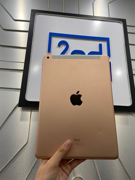 iPad Gen 6 - ZA/A - 128GB - Pin 86% - Màu hồng - Ngoại hình: 97% - Màn 1 đốm ám - Body