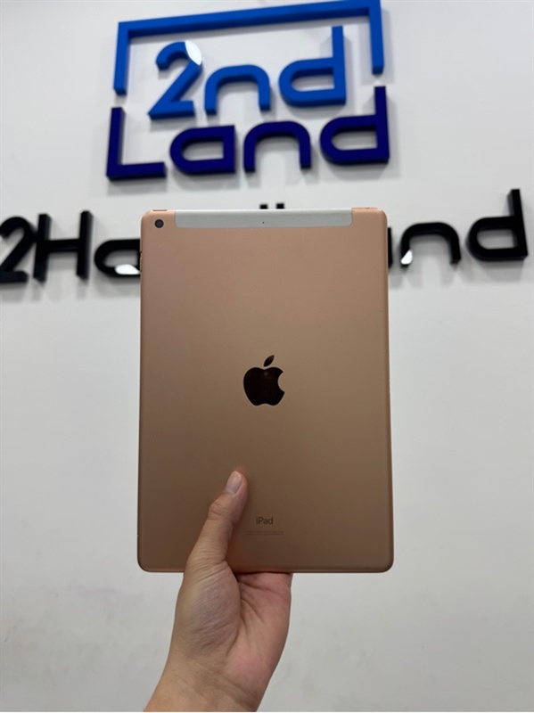 iPad Gen 7 (2019) 4G - ZA/A - 32GB - IOS 14.7.1 - Pin 92% - Màu gold - Ngoại hình 97% - Body