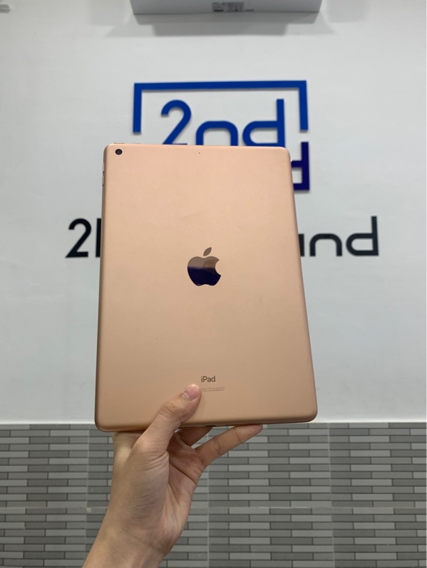 iPad Gen 8 - ZA/A - 32GB - Màu vàng hồng - Pin 88% - Ngoại hình: 98% - Màn ám hồng - Body
