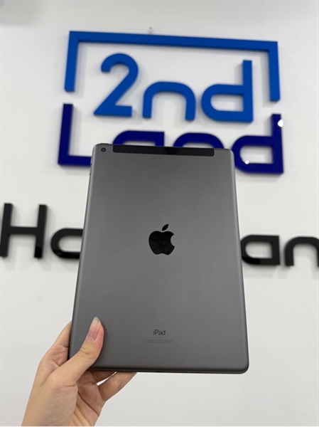 iPad Gen 9 - LL/A - IOS 17.5.1 - 4G - 64GB - Màu xám - Pin 86% - Ngoại hình 97% -Màn ám vàng - Kèm sạc