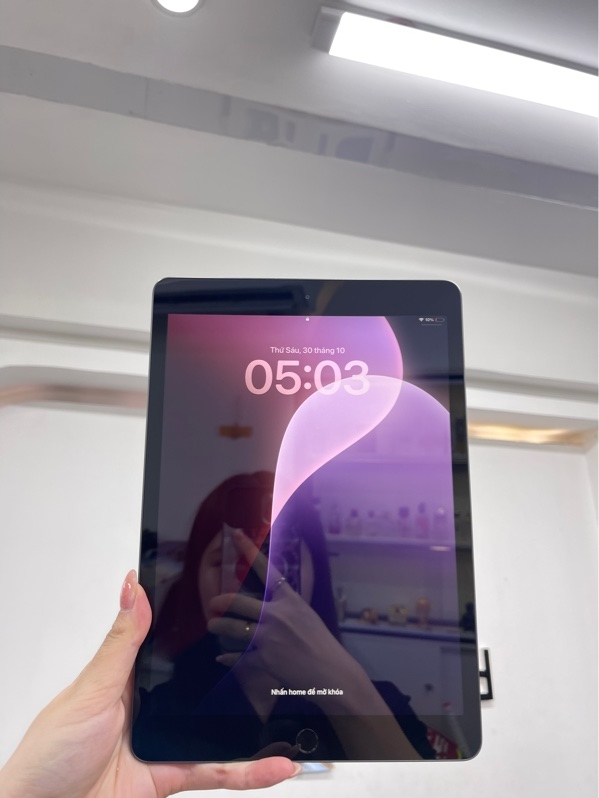 iPad Gen 9 - Wi-Fi - KH/A - iOS 26.6 - 64GB - Màu xám - Pin 86% chu kỳ sạc 194 - Ngoại hình 98% - Body