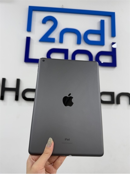 iPad Gen 9 - ZA/A - IOS 17.4.1 - Wifi - 64GB - Màu xám - Pin 96% - Ngoại hình 98% - Kèm sạc