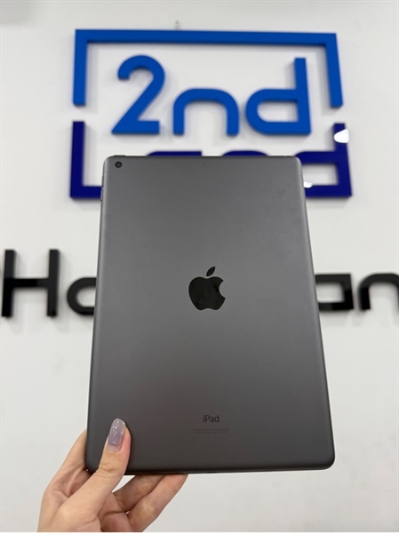 iPad Gen 9 - ZA/A - IOS 18.5 - Wifi - 64GB - Màu xám - Pin 96% - Ngoại hình 97% - Màn phản quang 1 mảng lớn - Kèm sạc