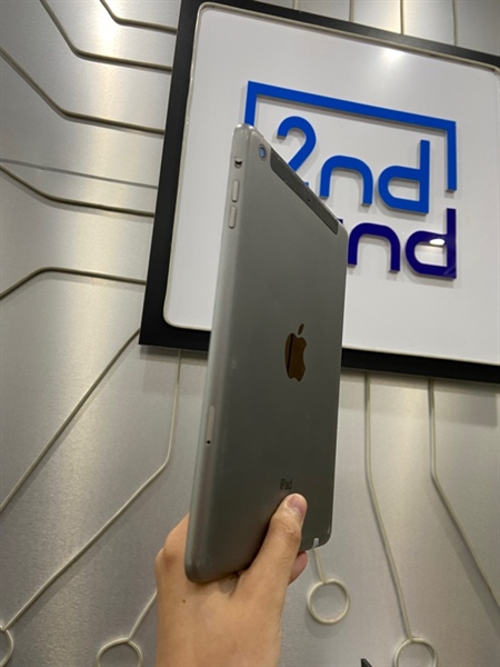 iPad Mini 2 - J/A - 128GB - Bản 4G - Pin 100% - Màu bạc - Ngoại hình: 96% - Ép kính - Body 1