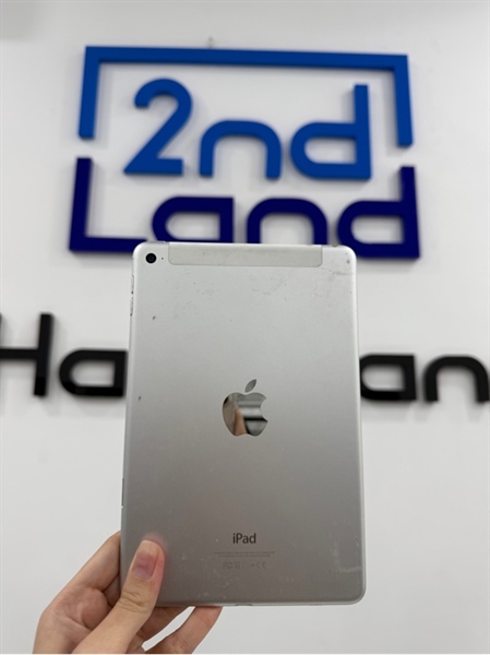 iPad mini 4 - LL/A - IOS 15.8.3 - Wifi - 128GB - Màu xám - Pin 100% - Ngoại hình 97% - Màn phản quang nhẹ, ép kính , mất miếng che bên hông - Body