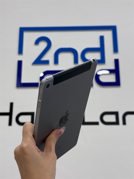 iPad mini 4 - LTE - J/A - 4G - 16 GB - Pin 100 đã thay - Ngoại hình 97% - Màu xám - Trầy cấn sườn nhẹ 3