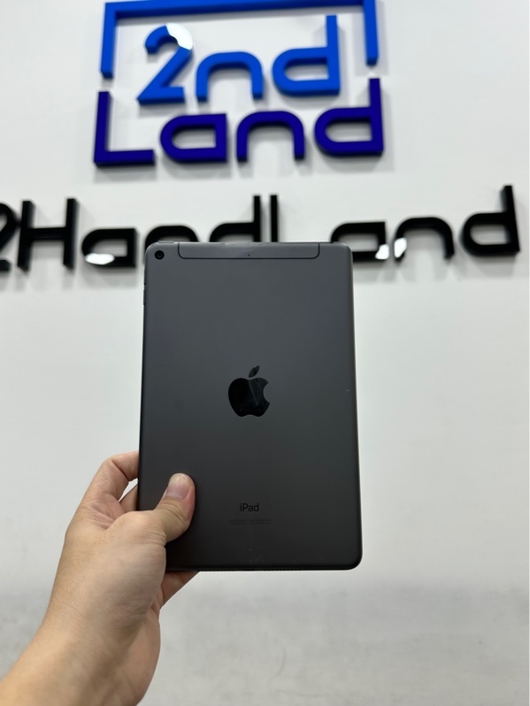 iPad Mini 5 4G - LL/A - 256GB - IOS 26.4.1 - Pin 90% - Màu xám - Ngoại hình 97% - Móp - Body