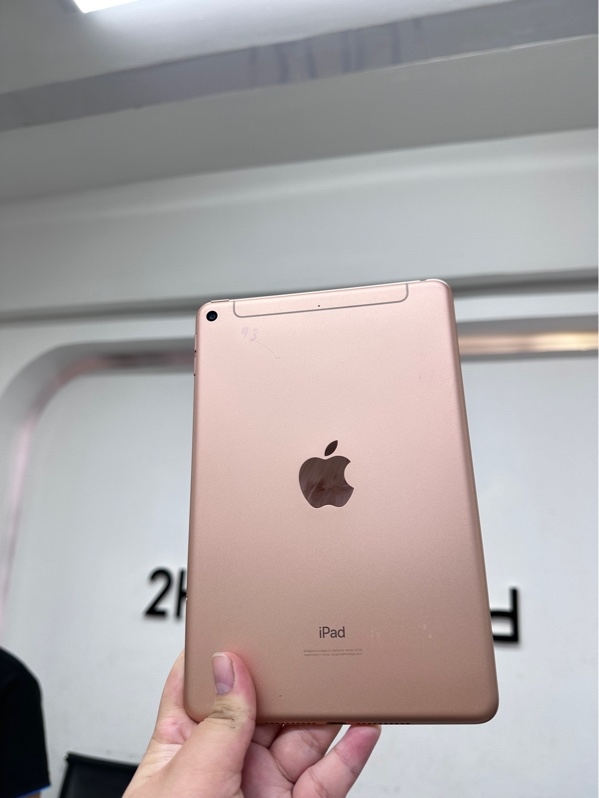 iPad Mini 5 - 4G - LL/A - IOS 26.4.1 - 64GB - Màu hồng - Pin 93% - Ngoại hình 97% - Body
