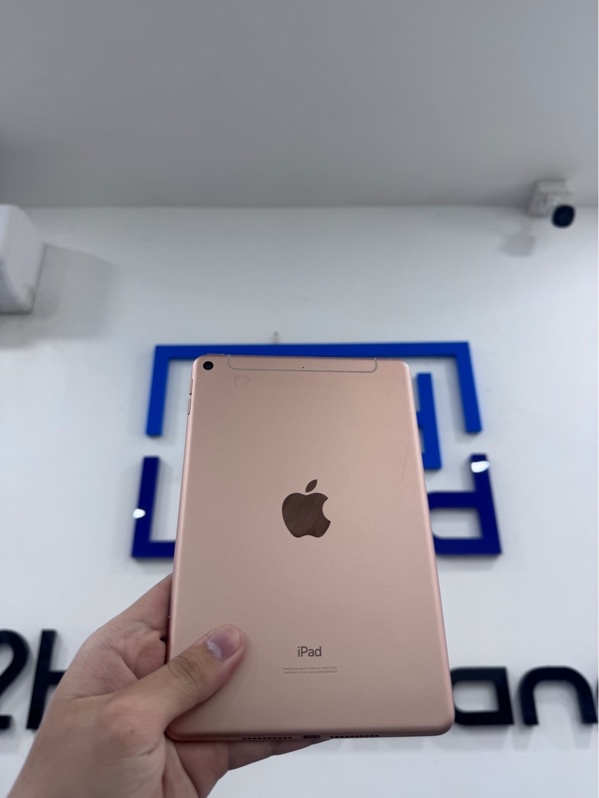 iPad mini 5 - LL/A - 64GB - Bản 4G - ios 18.7.7 - Màu hồng - Pin 87% - Ngoại hình 97% - Viền xước, cấn góc, hồng viền, màn trầy - Body