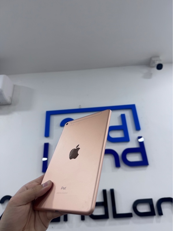 iPad mini 5 - LL/A - 64GB - Bản 4G - ios 18.7.7 - Màu hồng - Pin 87% - Ngoại hình 97% - Viền xước, cấn góc, hồng viền, màn trầy - Body