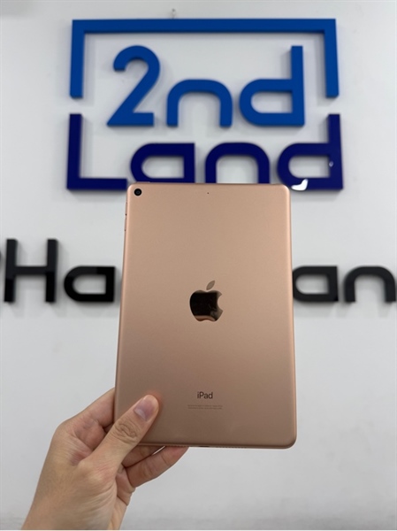 iPad mini 5 - LL/A - IOS 26.0 - Wifi - 64GB - Màu hồng - Pin 85% - Ngoại hình 98% - Màn ám hồng - Kèm Box 1