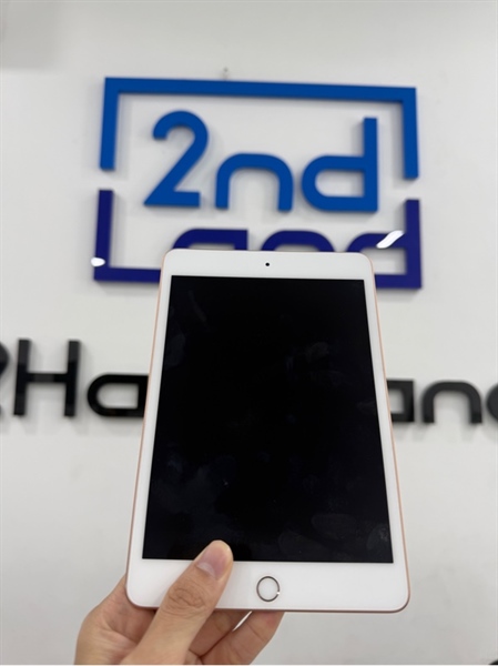 iPad mini 5 - LL/A - IOS 26.0 - Wifi - 64GB - Màu hồng - Pin 85% - Ngoại hình 98% - Màn ám hồng - Kèm Box 2