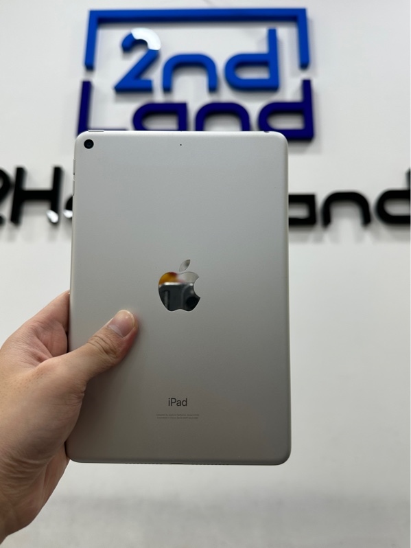 iPad Mini 5 Wifi - ZA/A - 64GB - Pin 100% - IOS 14.4.2 - Màu silver - Ngoại hình 99% - Body