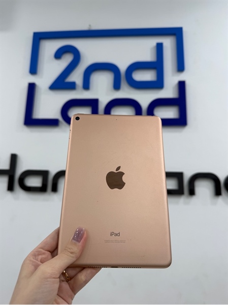iPad Mini 5 - ZP/A - IOS 18.6.2 - Wifi - 256GB - Màu hồng - Pin 100% - Ngoại hình 97% - Màn thay ám hồng , lưng trầy , cấn góc - Body