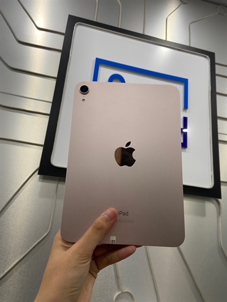 iPad Mini 6 Gen 6 - LL/A - 256GB - IOS 18.3.2 - Pin 85% - Màu hồng - Ngoại hình: 98% - FullBox 1