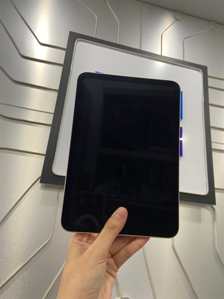 iPad Mini 6 Gen 6 - LL/A - 256GB - IOS 18.3.2 - Pin 85% - Màu hồng - Ngoại hình: 98% - FullBox 3
