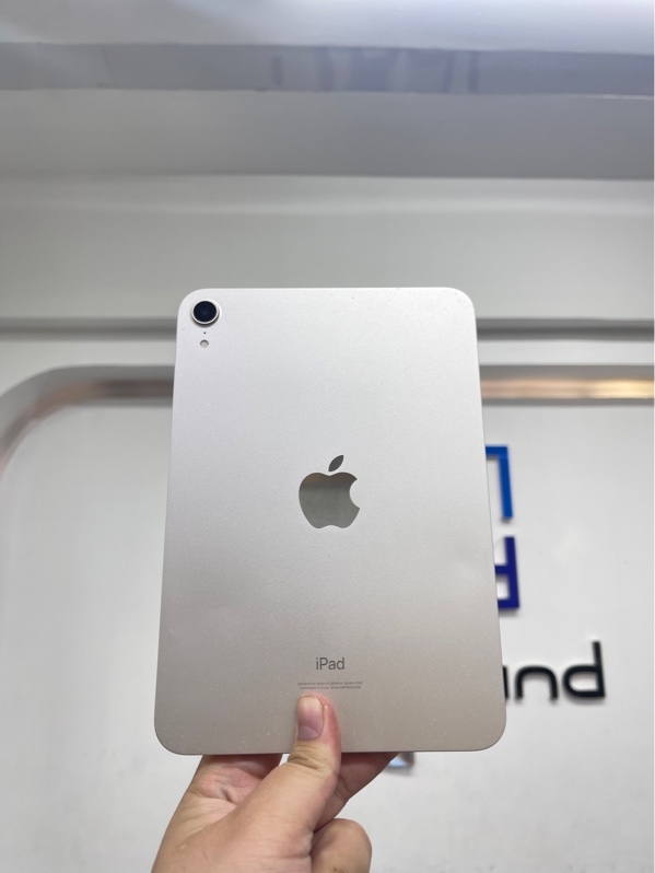 iPad mini 6 - Wifi - ZA/A - 64gb - Màu be - Pin 85% chu kỳ sạc 332 - Ngoại hình 97% - Móp lưng nhẹ - Body