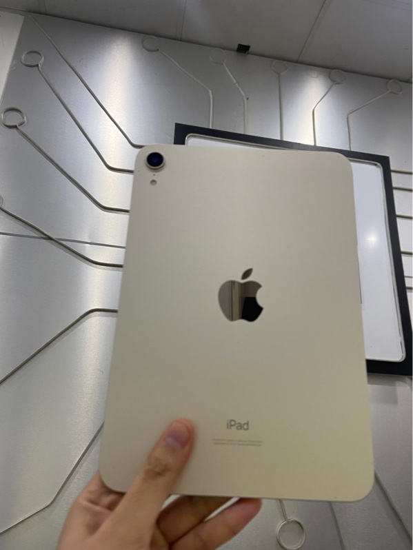 iPad Mini 6 Wifi - ZA/A - 64GB - Pin 86% - Màu bạc - Ngoại hình: 97% - 1 đốm phản quang - Body