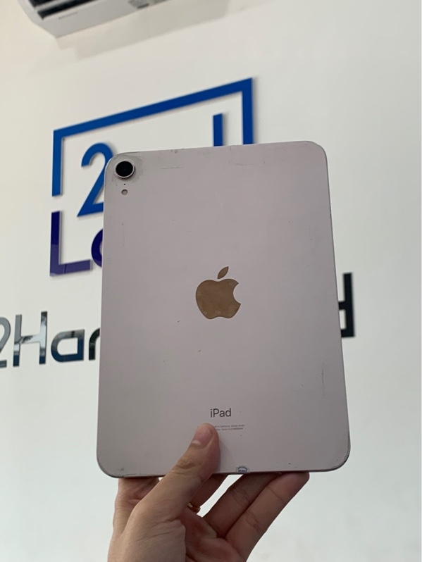 iPad mini 6 - Za/a - 64GB - Wifi - Màu hồng - Pin 81% chu kì sạc 789 lần - Ngoại hình: 96% - Body