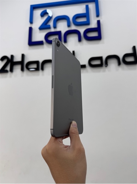 iPad Mini 7 ( A17 Pro ) 2024 - 5G - X/A - 128GB - IOS 18.5 - Pin 100% - Màu xám - Ngoại hình 99% - Body 1