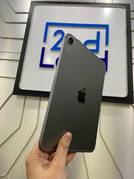 iPad Mini 7 - A17 Pro - TH/A - 128GB - 5G - IOS 18.5 - 1978 - Pin 100% sạc 3 lần - Màu xám - Ngoại hình: 98% - Body 1