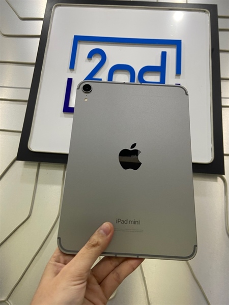 iPad Mini 7 - A17 Pro - TH/A - 128GB - IOS 18.5 - 1978 - Pin 100% sạc 3 lần - Màu xám - Ngoại hình: 98% - Body